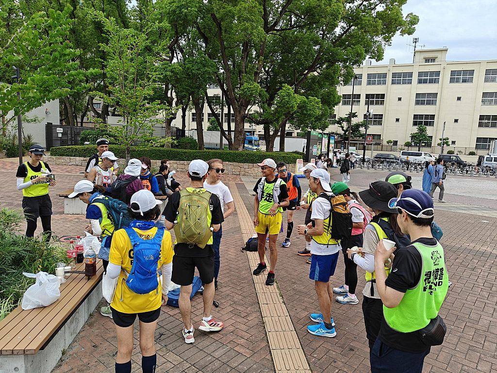 長居公園でまさやんエイド